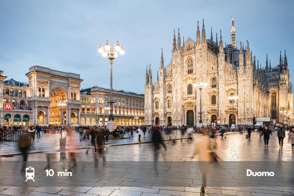 Porta Venezia Stylish Haven Lägenhet Milano Exteriör bild